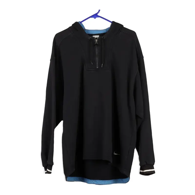 Nike Hoodie - Medium Black Cotton