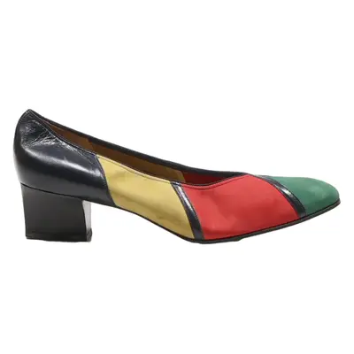 HASLEY Pump Heels Red Leather Womens UK 6