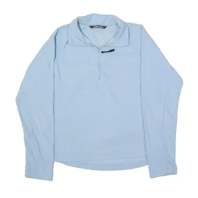 BERGHAUS Fleece Blue 1/4 Zip Womens S
