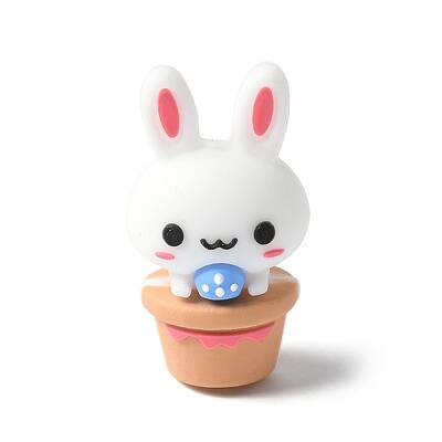 Rabbit Silicone Beads