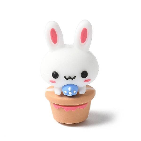 Rabbit Silicone Beads