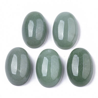Natural Green Aventurine Cabochons