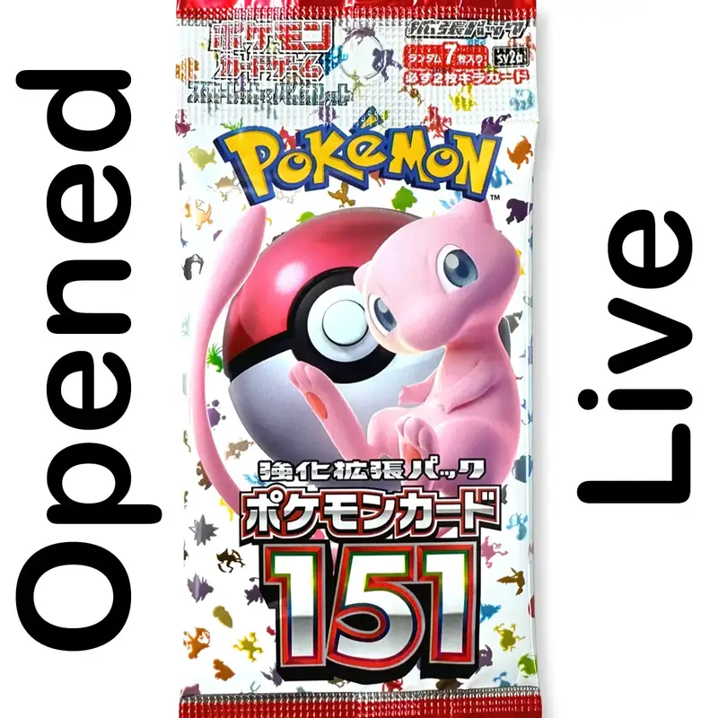 Live Pokemon Japanese 151 (Booster Pack)