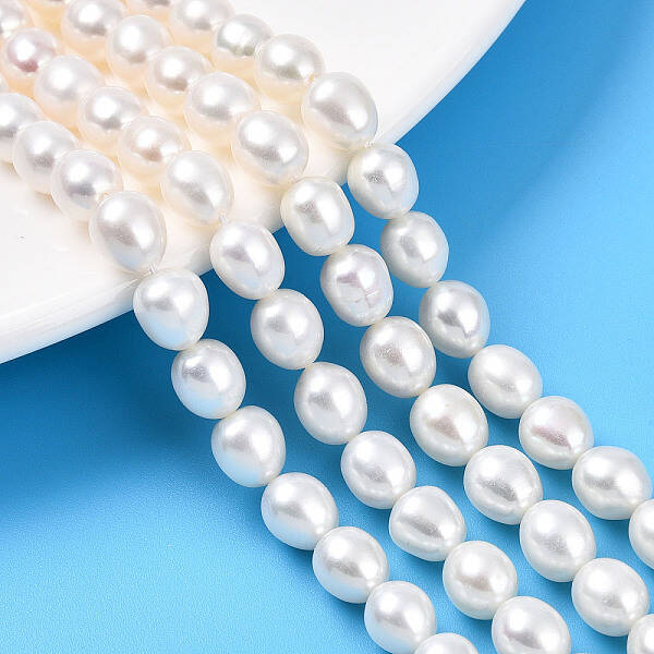 Natural Cultured Freshwater Pearl Beads Strands