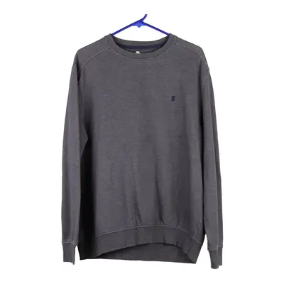 Izod Sweatshirt - Medium Grey Cotton