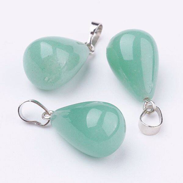 Natural Green Aventurine Pendants