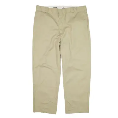 DICKIES 874 Trousers Beige Regular Straight Mens W38 L27