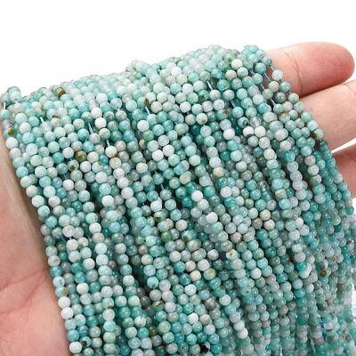 Natural Amazonite Beads Strands