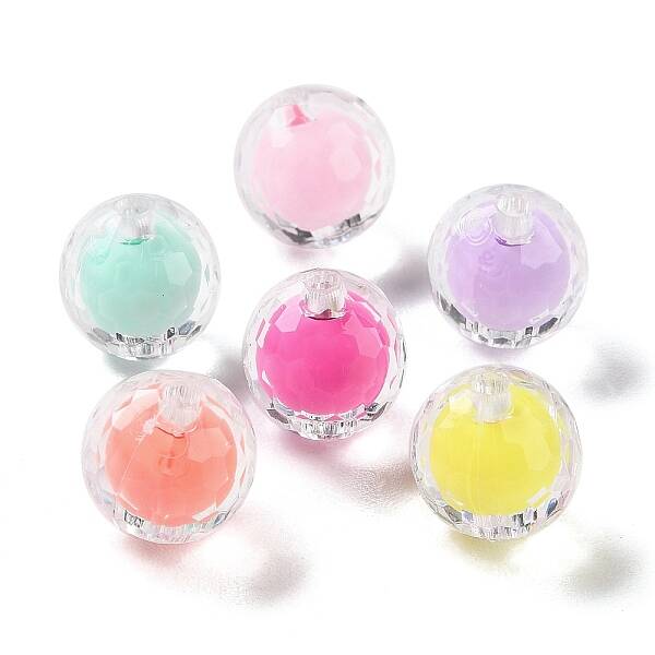 Transparent Acrylic Beads