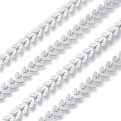 Tarnish Resistant 304 Stainless Steel Cobs Chain