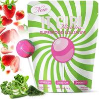 It Girl Superfood Greens Lollipops - Women's Probiotics Chlorella Spirulina Nutrition for Brain Gut Health Reducing Cravings ...