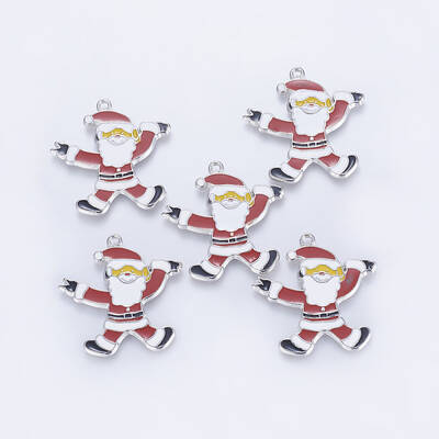 Alloy Enamel Pendants