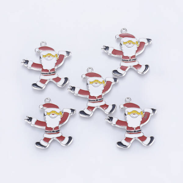 Alloy Enamel Pendants