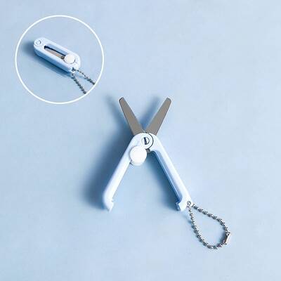 Stainless Steel Safe Portable Travel Scissors