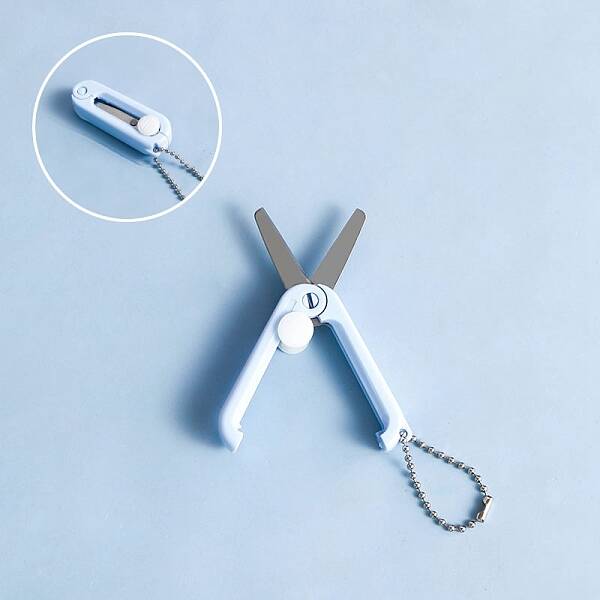 Stainless Steel Safe Portable Travel Scissors