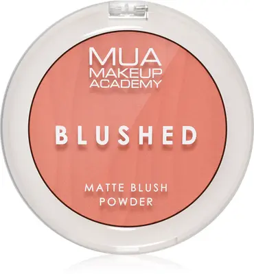 MUA Makeup Academy blush in powder color Misty Rose 5 g