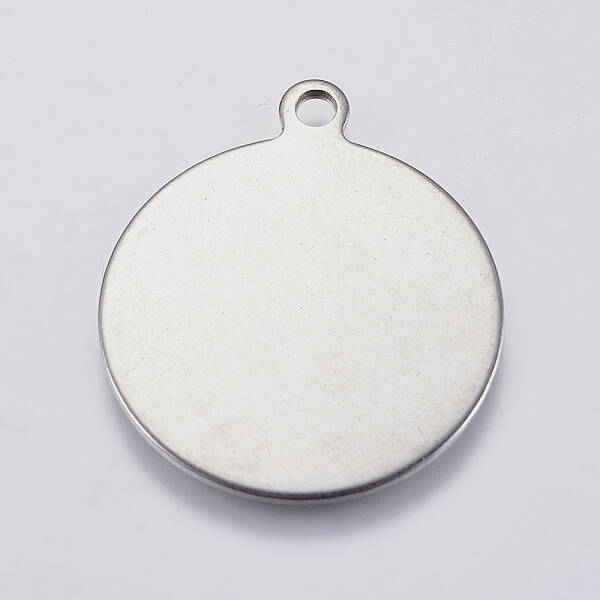 Tarnish Resistant 201 Stainless Steel Stamping Blank Tag Pendants