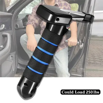 Car Door Handle for Elderly Senior Kit 3-in-1 Car Handle Assist Firm Grip to Multifunction Handle Car Door and Handicapped He...