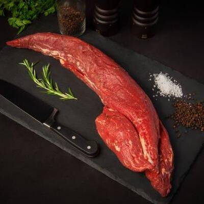 BlackboxMeats Beef Whole Choice Tenderloin, 3.5lb