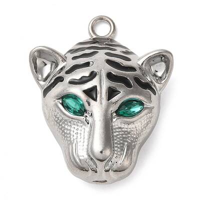 Alloy Enamel with Rhinestone Pendants