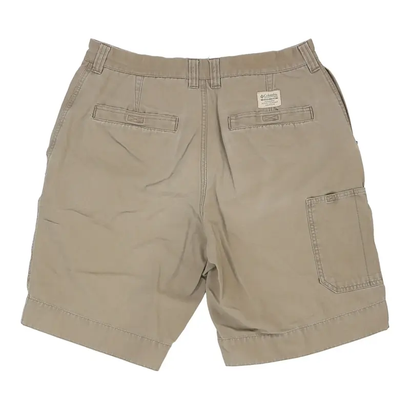Columbia Shorts - 30W UK 10 Brown Cotton