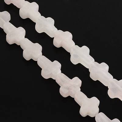 Natural Rose Quartz Stone Bead Strands