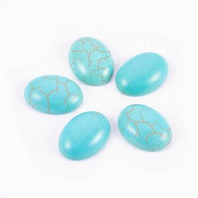 Synthetic Turquoise Cabochons