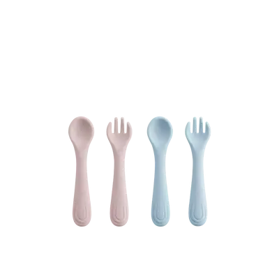 Tiny Grip Silicone Fork and Spoon