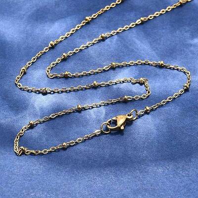 304 Stainless Steel Cable Chain Necklaces
