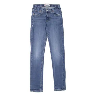 LEVI'S 512 Boys Jeans Blue Slim Tapered Stone Wash W24 L29