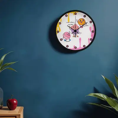 Charming Confections - Cartoon Food Wall Clock