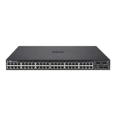 H9NXW Dell Networking S-Series S4820T 48 x RJ-45 Ports 10GBase-T + 4 x QSFP+ Ports Layer 3 Managed 1U Rack-mountable Gigabit ...