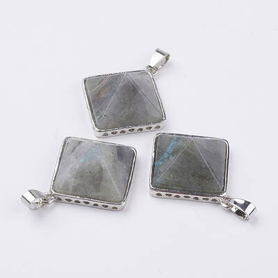 Natural Labradorite Pendants