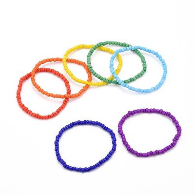 Stretch Iridescence Bracelets