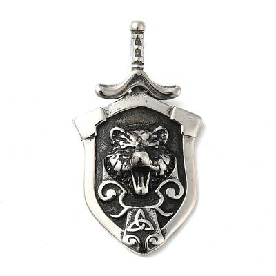 304 Stainless Steel Manual Polishing Big Pendants