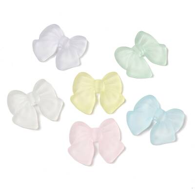Frosted Acrylic Beads