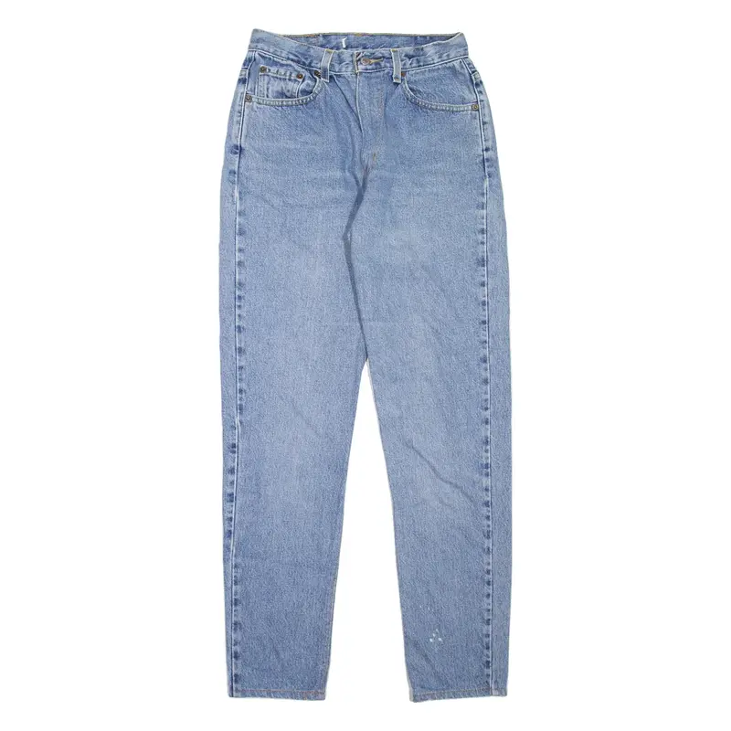 LEVI'S Altered Womens Jeans Blue Regular Mom W26 L30