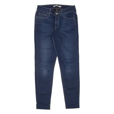 LEVI'S 710 Womens Jeans Blue Slim Skinny W25 L26