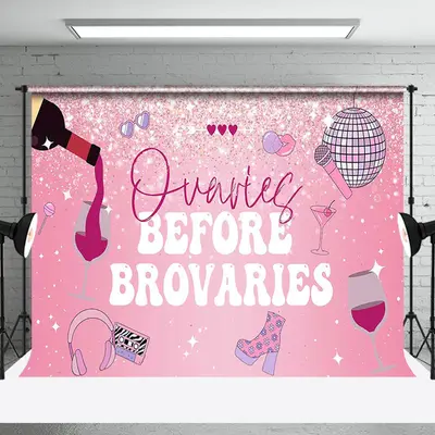 Ovartes Before Brovaries Galentines Day Backdrop - Aperturee