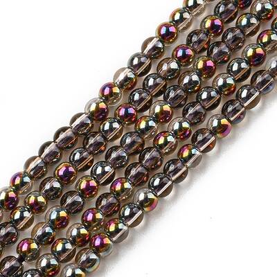 Electroplate Glass Beads Strands