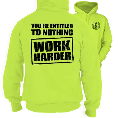 Entitled - Hi-Vis Hoodie