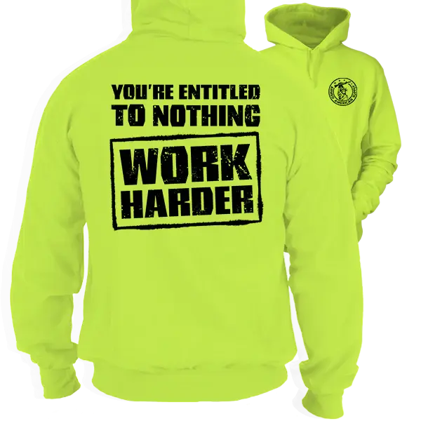 Entitled - Hi-Vis Hoodie