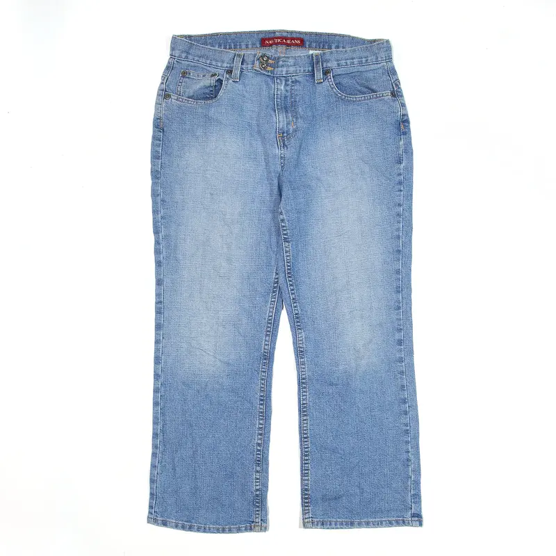 NAUTICA Jeans Blue Denim Relaxed Straight Womens W30 L25