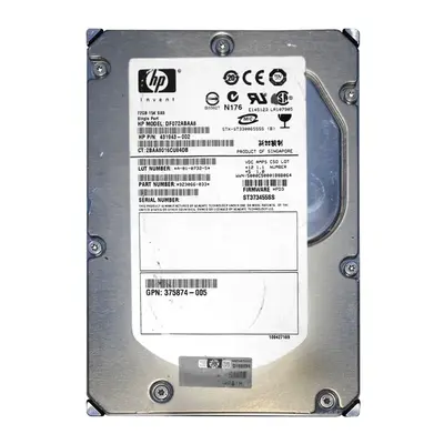 431943-002N HP 73GB 15000RPM SAS 3Gb/s 3.5-Inch 8MB Cache Hot Swap Hard Drive