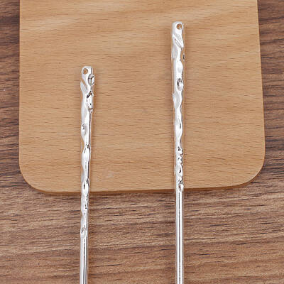 Alloy Hair Stick Findings