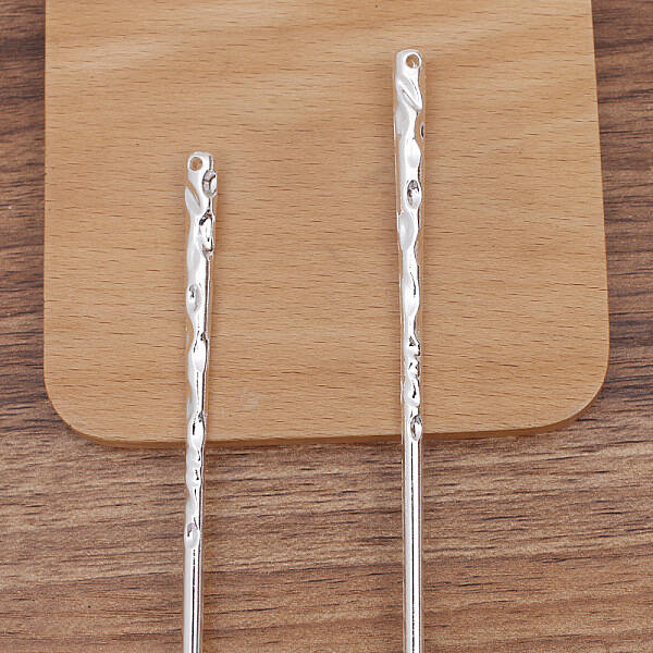 Alloy Hair Stick Findings