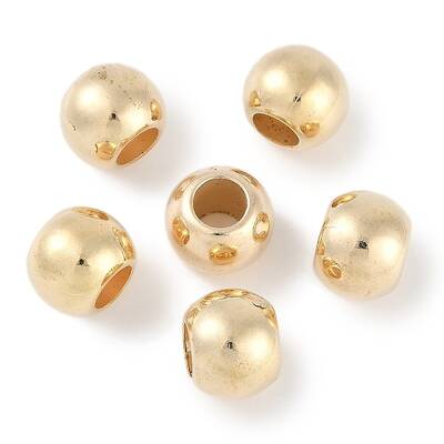 CCB Plastic Round Beads