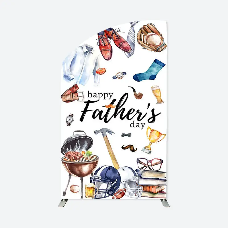 Aperturee Gifts Rugby Fathers Day Convex Oblique Arch Backdrop | Circle Arch Backdrop Diy | Chiara Arch Backdrop Diy | Diy Ro...