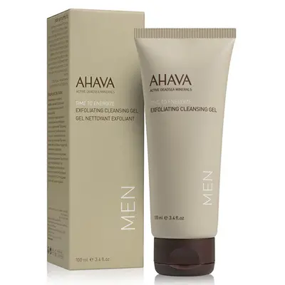 Ahava Gel Detergente Esfoliante Per Uomo Time To Energize (Gel Detergente Esfoliante) 100 Ml