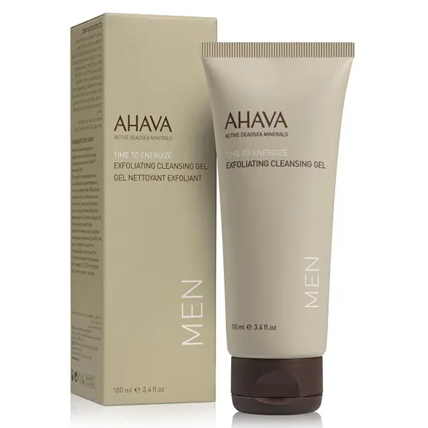 Ahava Gel Detergente Esfoliante Per Uomo Time To Energize (Gel Detergente Esfoliante) 100 Ml
